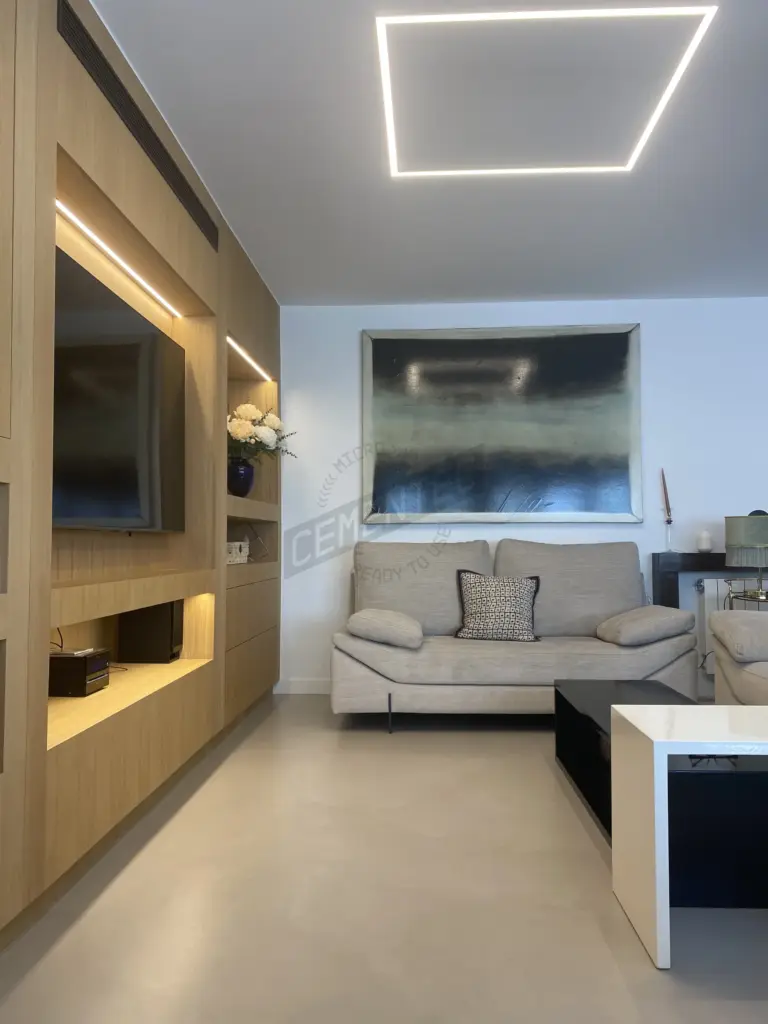 Microcement in Contin